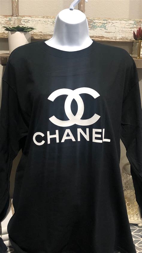 t shirt chanel femme|chanel t shirt original.